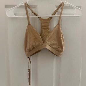 Skims Fits Everybody Racerback Plunge Bralette